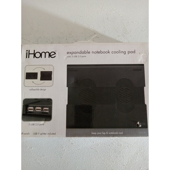 iHome | Tablets & Accessories | Ihome Expandable Notebook Cooling Pad ...
